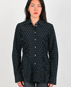 Arthur 'Ruffle' Blouse in Starry Night