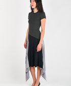 Arthur 'T-Shirt' Drape Dress