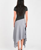 Arthur 'T-Shirt' Drape Dress