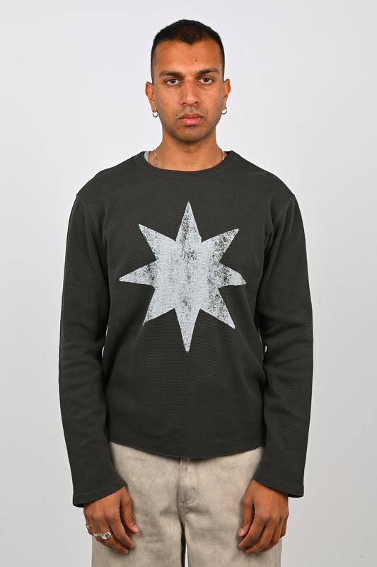 Beach Brains Star 'Drive' Waffle LS