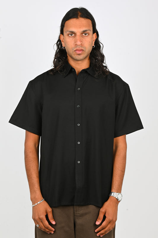 Beach Brains 'SS' Shirt in Black