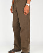 Beach Brains Pleated Work Pant in Fatigue