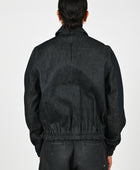 Madre Natura 'Fig' Denim Bomber Jacket