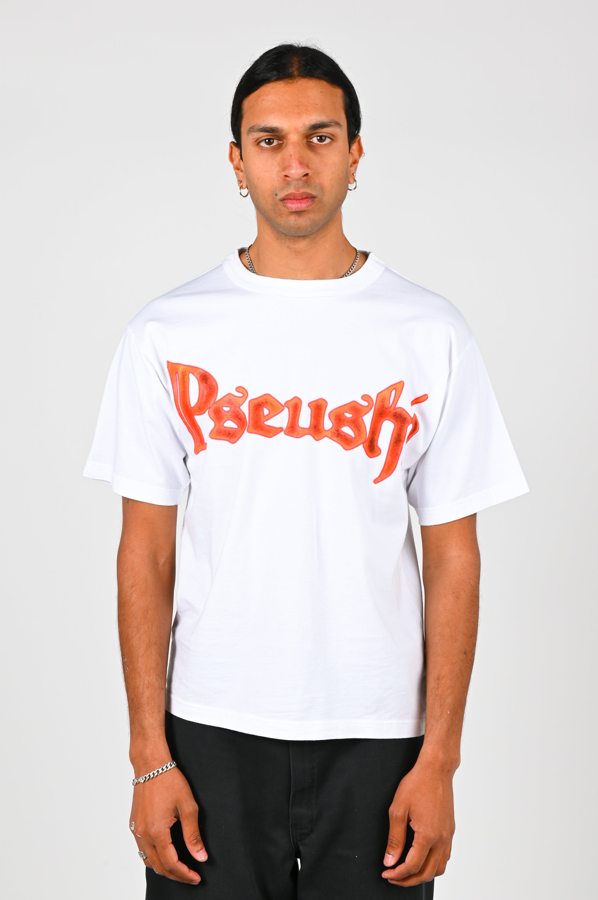 Pseushi 'Blacksmith' Tee in White