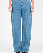 BeWider 'Super Loose' Jeans in Medium Blue