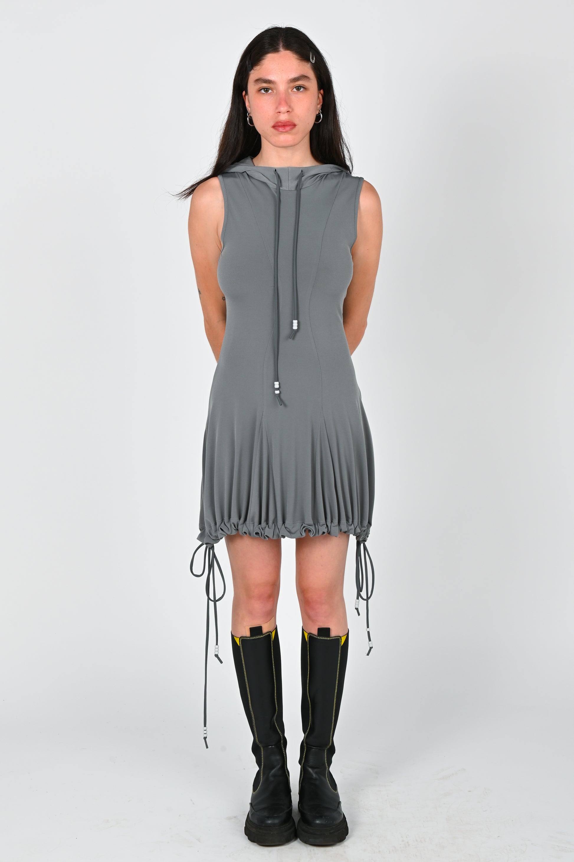 B-R-B 'Space Sailor' Dress in Light Grey