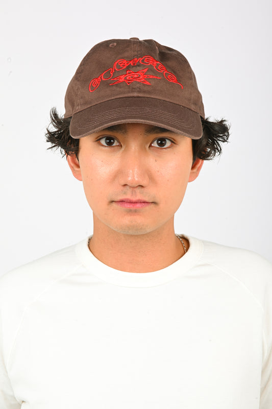 Bugskin 'Spirals' Cap in Brown