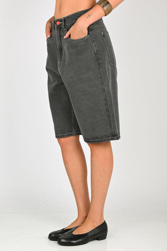 BeWider 'Super Loose' Shorts in Light Grey