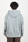 Beach Brains 'Bomber' Zip Hoodie in Steel