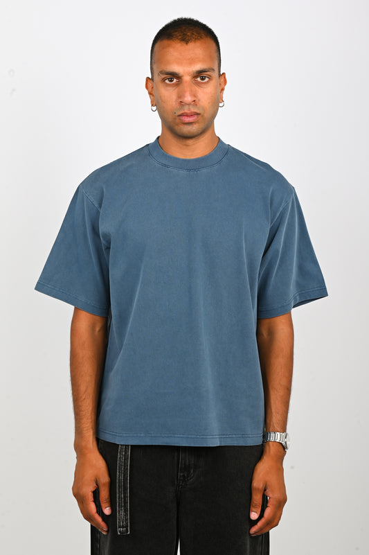 Beach Brains 'Dream' Tee in Indigo