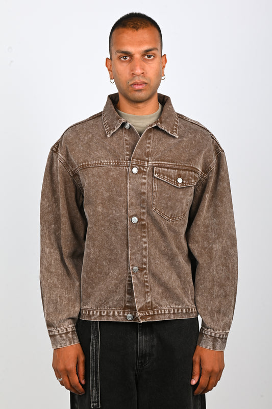 Beach Brains Trucker Jacket