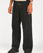 Beach Brains 'Work Cut' Jeans in Black