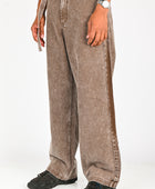 Beach Brains 'Work Cut' Jeans in Brown