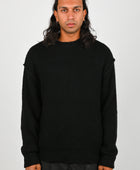 Beach Brains 'Session' Knit in Black