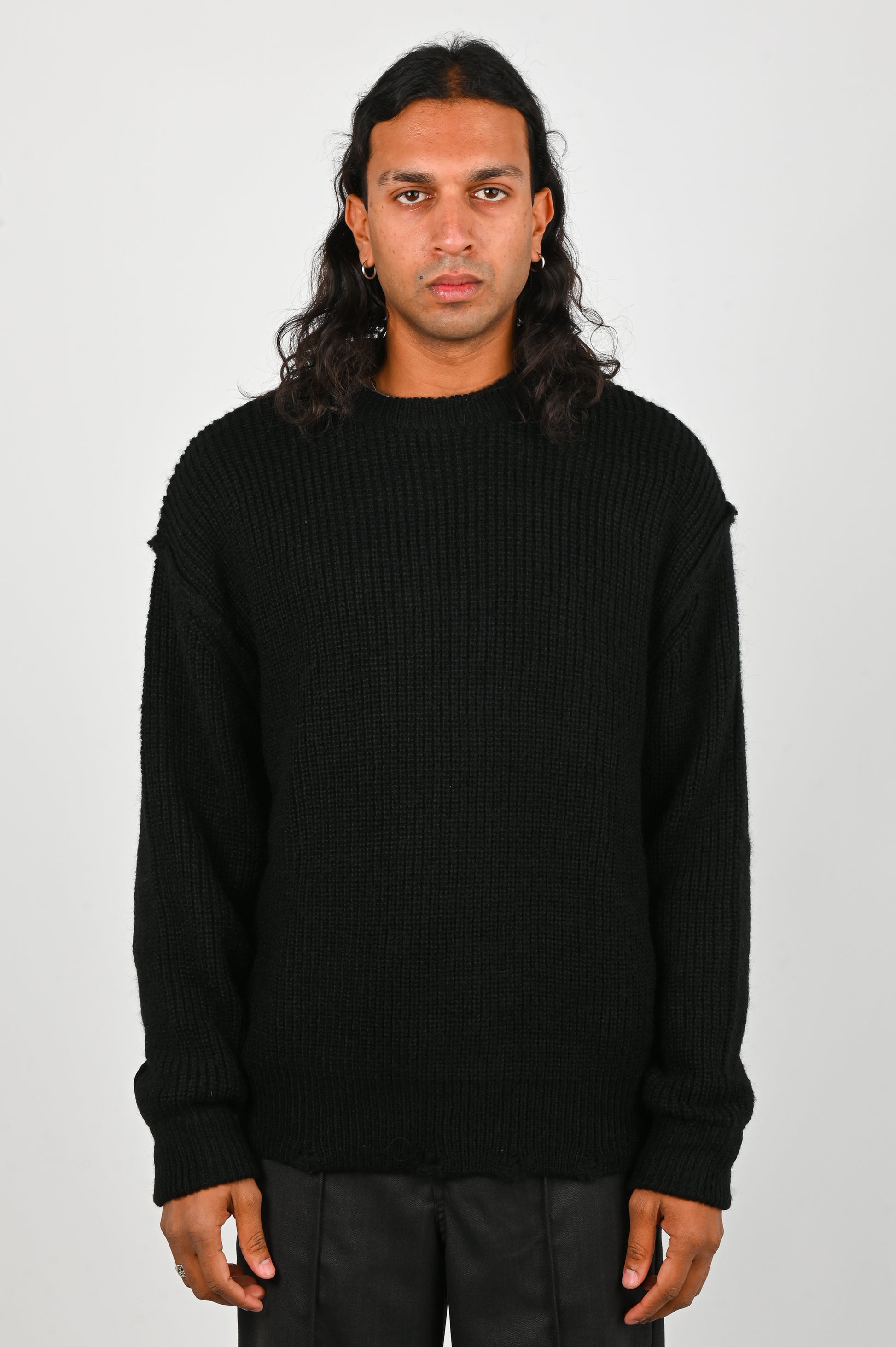 Beach Brains 'Session' Knit in Black