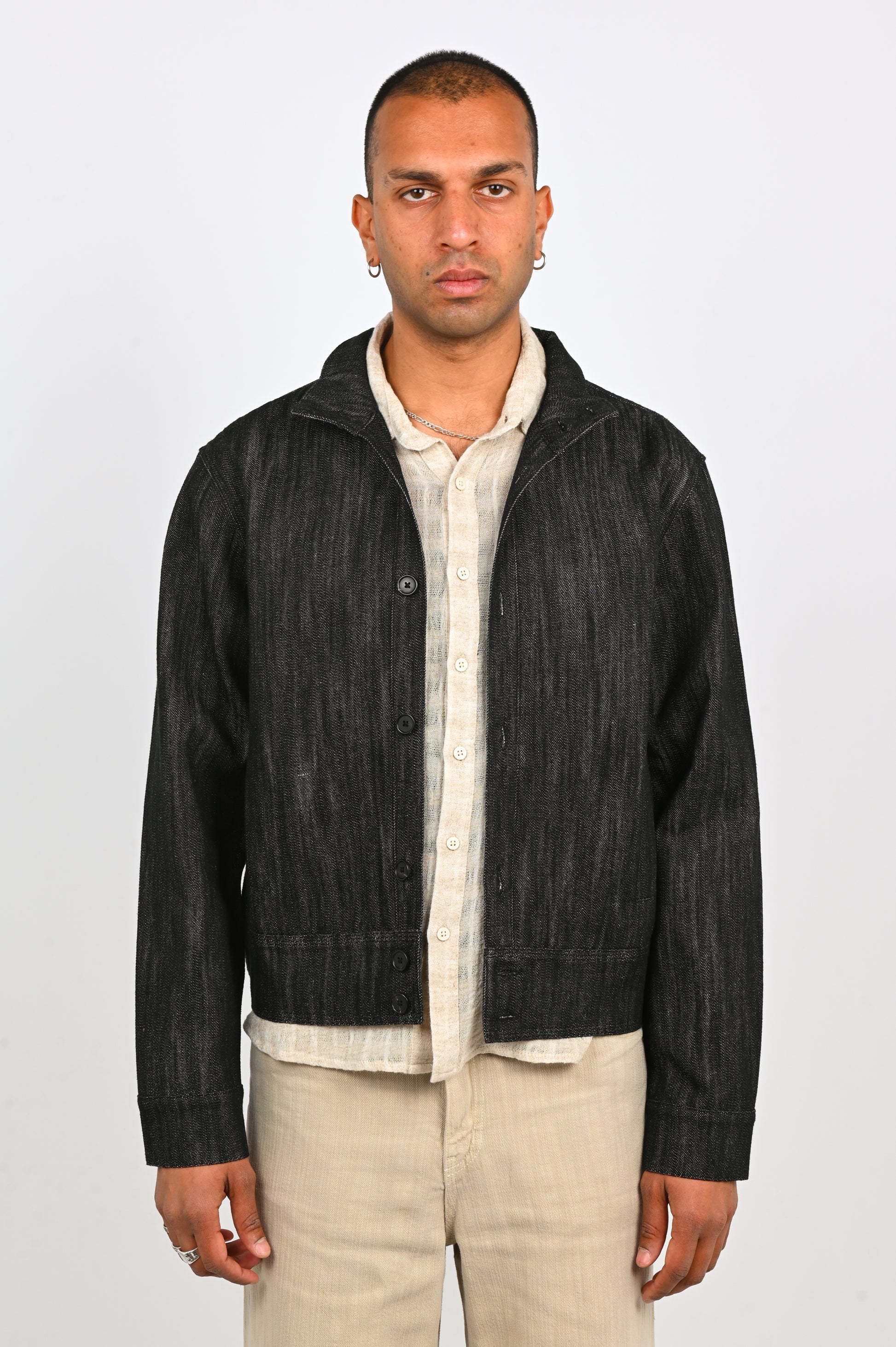 Bidi 'Clinton' Jacket in Black Denim