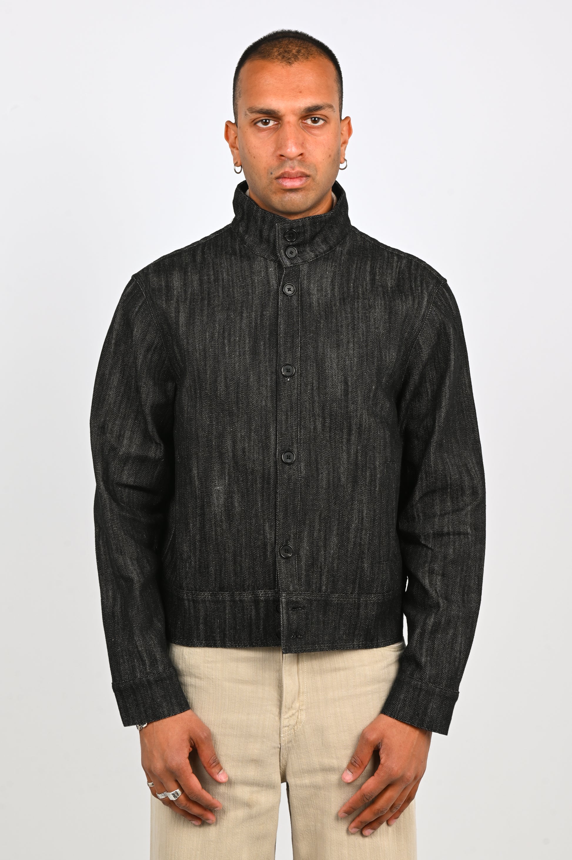 Bidi 'Clinton' Jacket in Black Denim
