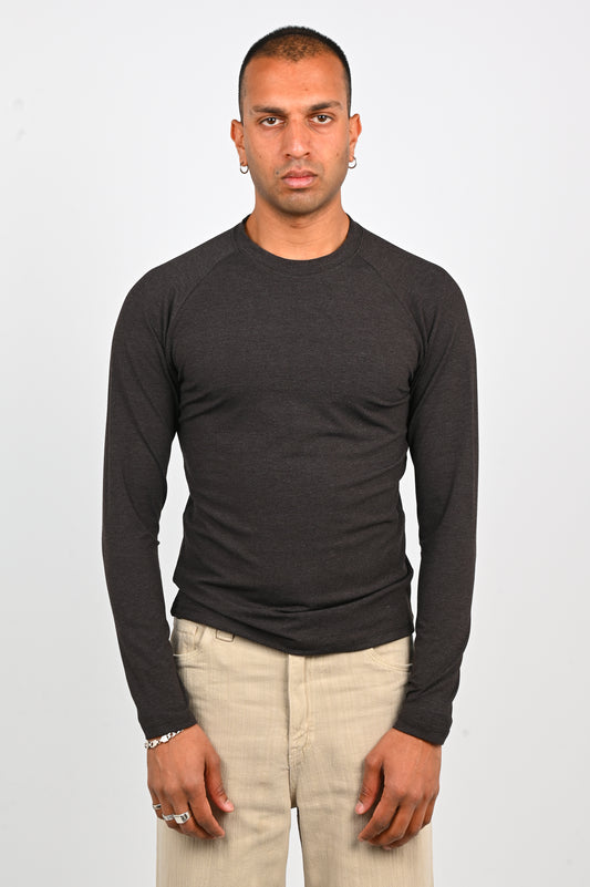 Bidi 'Al' Raglan Long Sleeve Top in Fudge