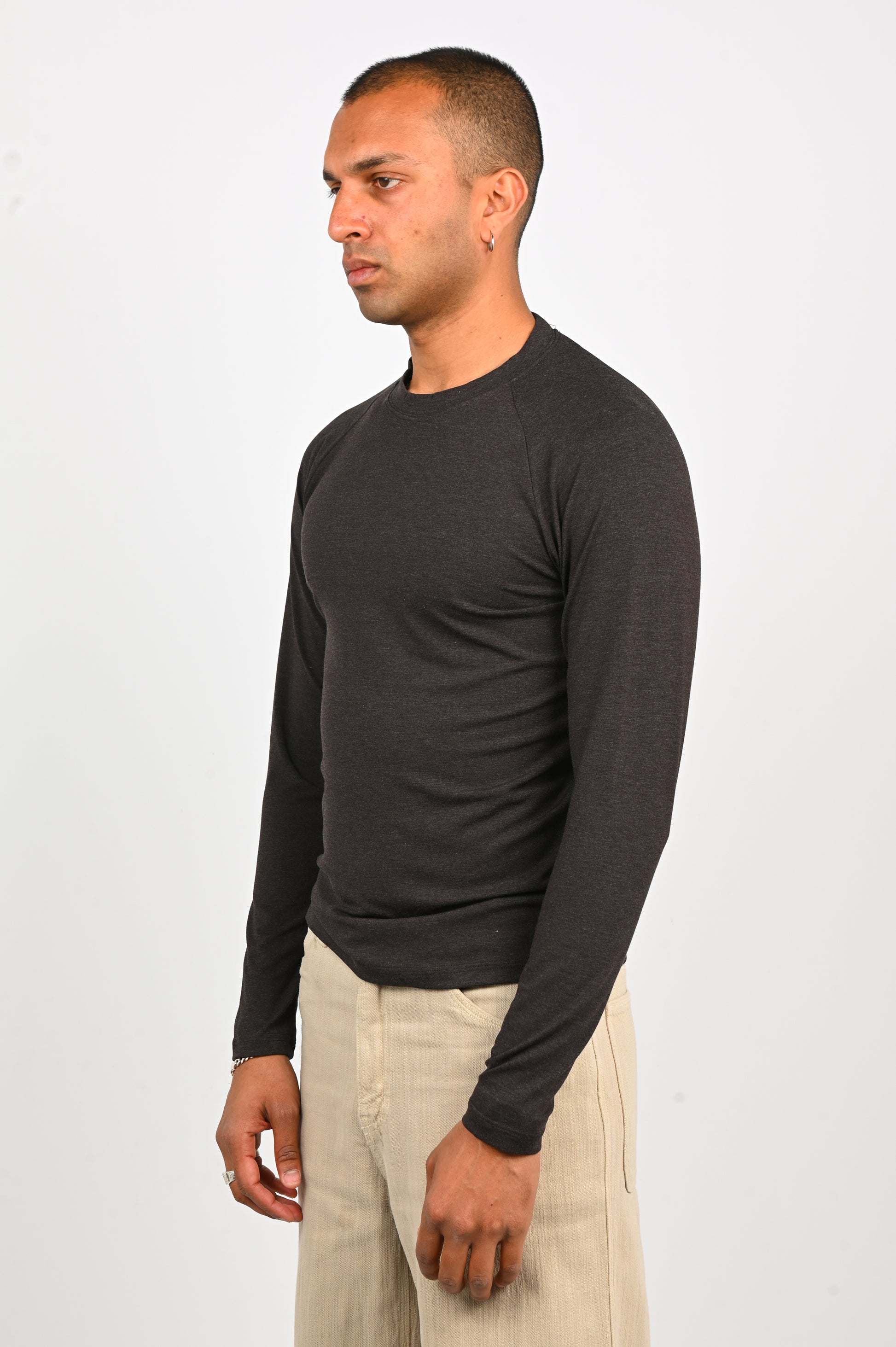 Bidi 'Al' Raglan Long Sleeve Top in Fudge
