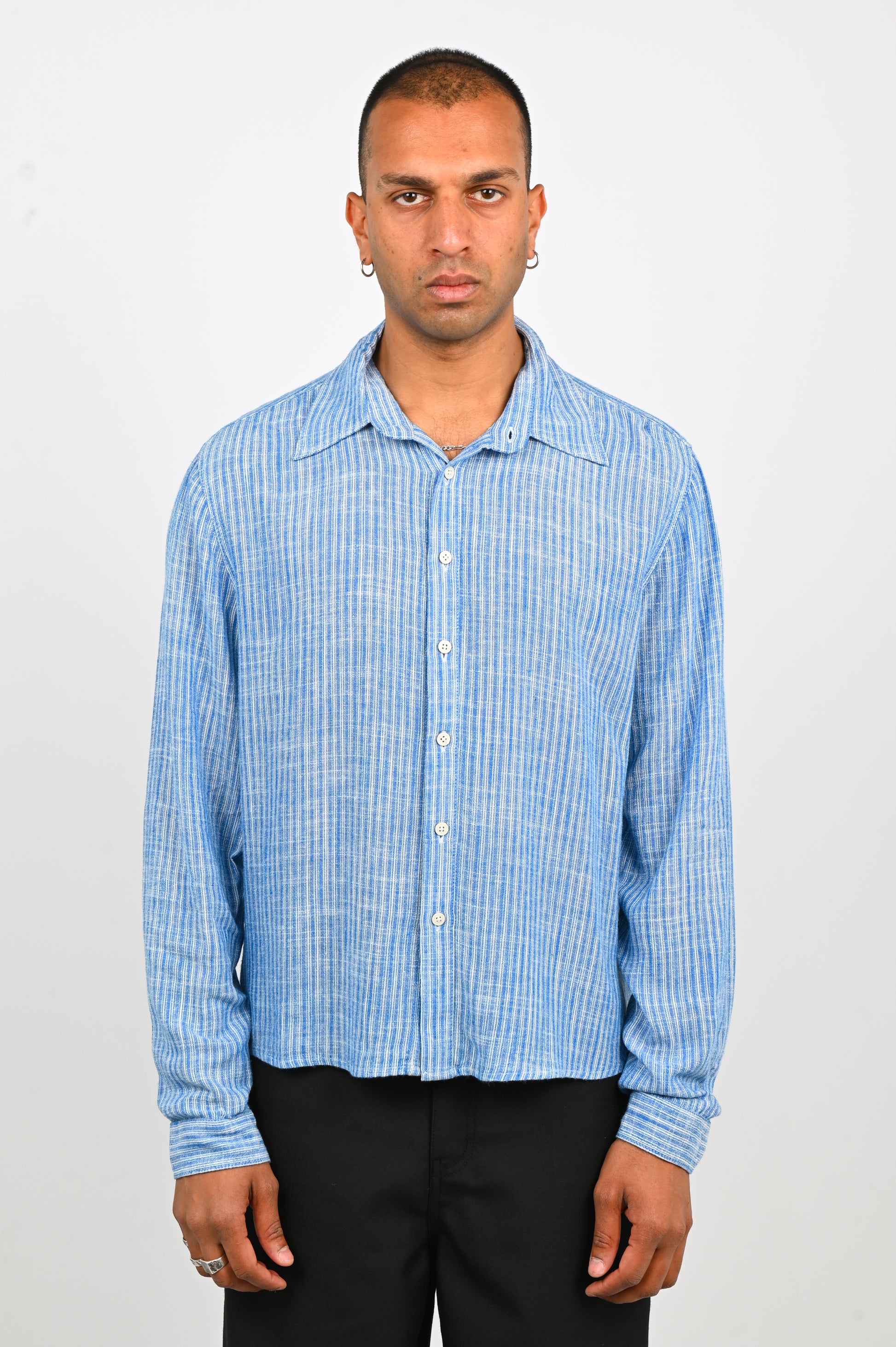 Bidi 'Jones' Shirt in Blue Stripe