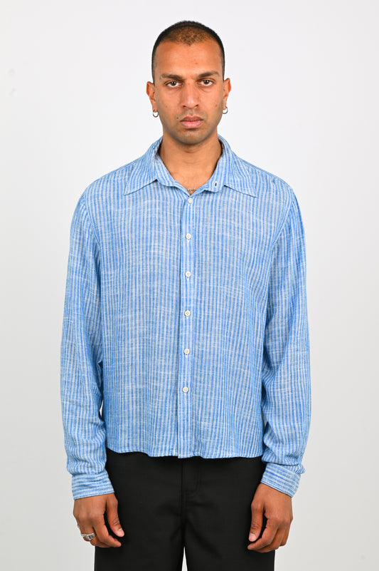 Bidi 'Jones' Shirt in Blue Stripe