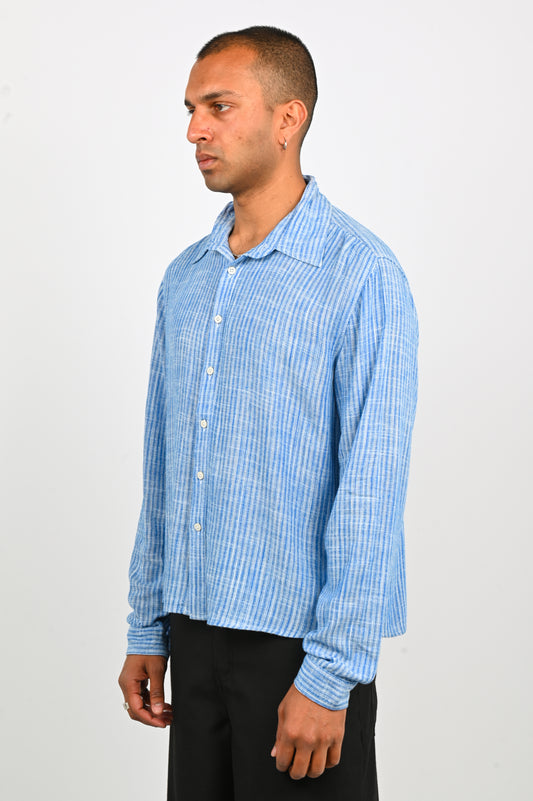 Bidi 'Jones' Shirt in Blue Stripe