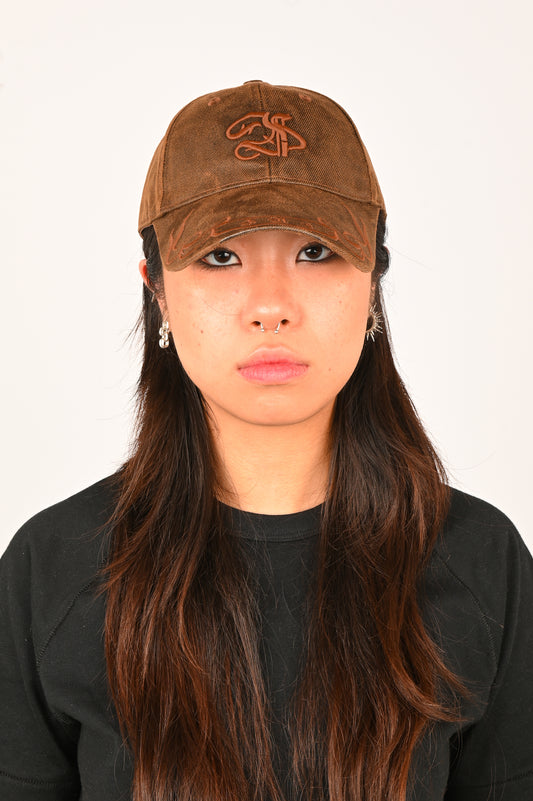 Skyline Bannered Waxed Cotton Baseball Cap