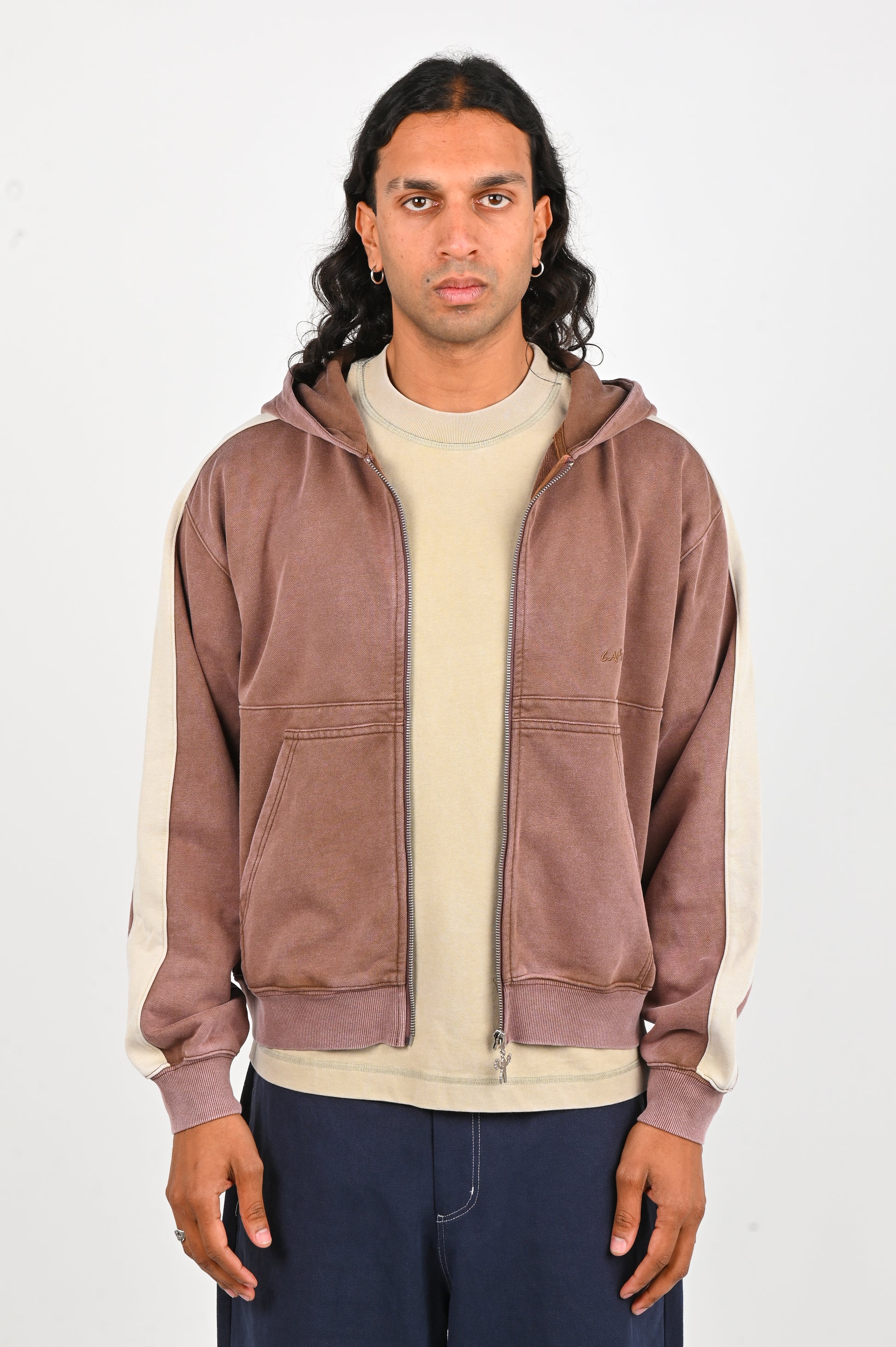 Candice 'Edward' Washed Zip Hoodie