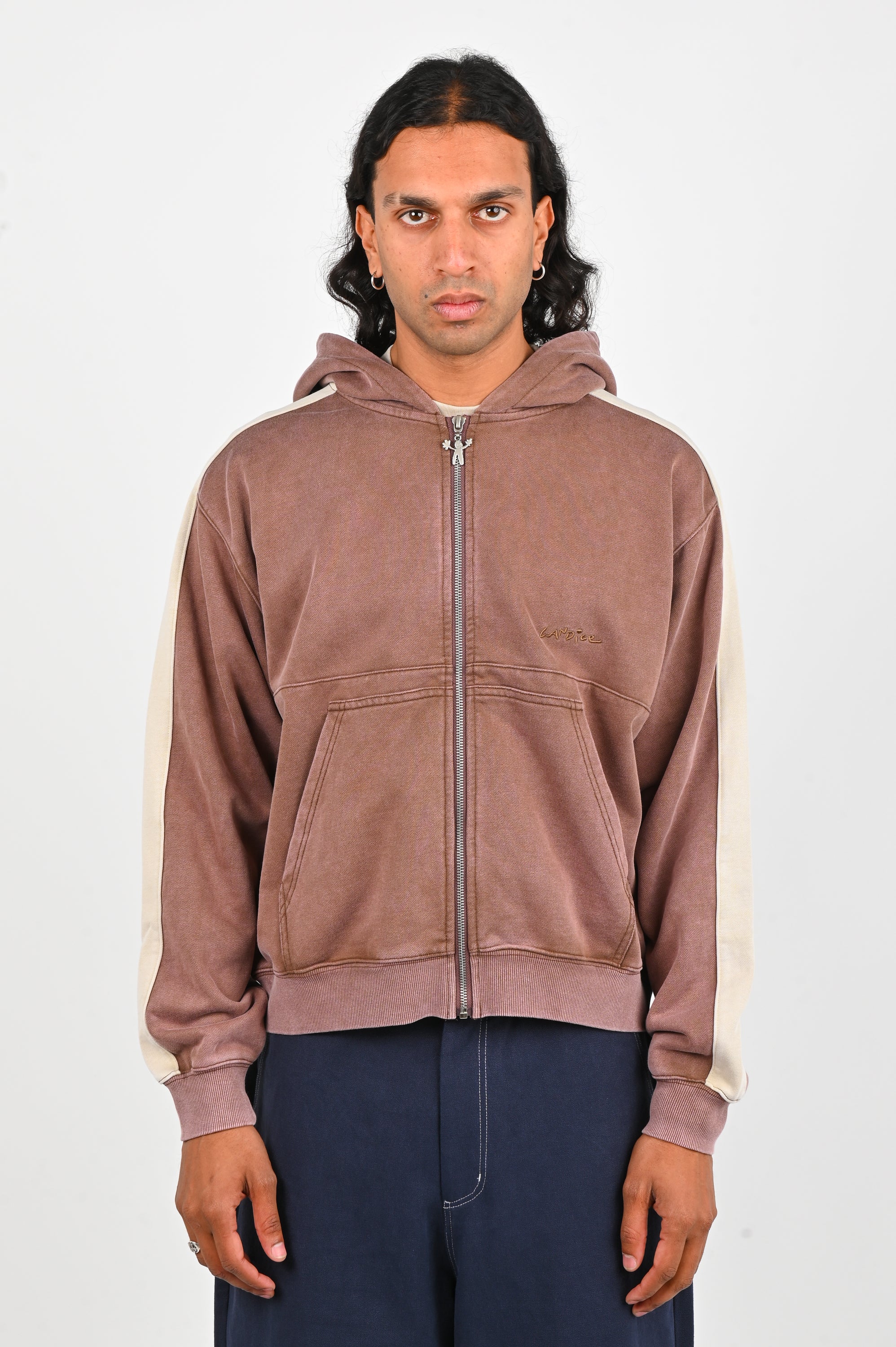 Candice 'Edward' Washed Zip Hoodie