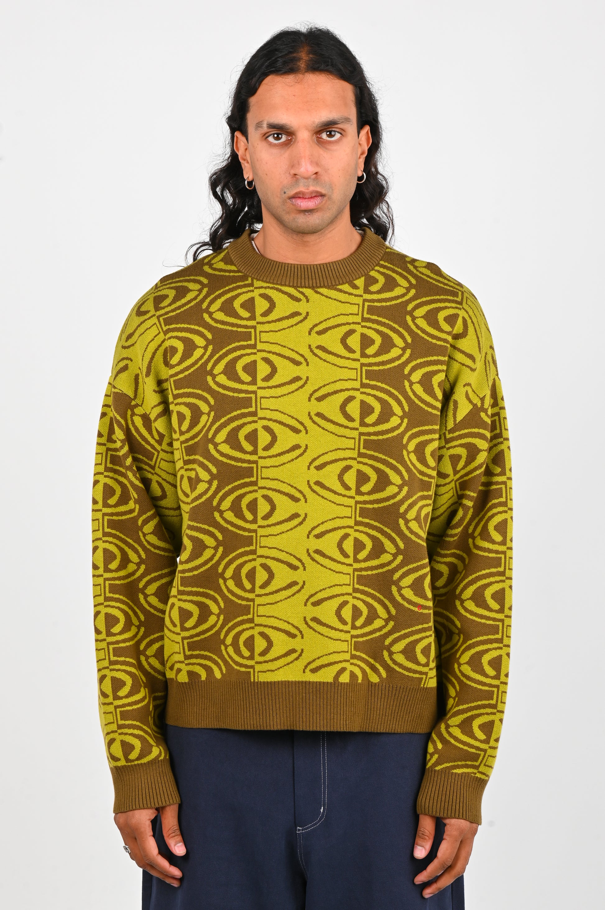 Candice 'Westgarth' Knit Sweater in Green