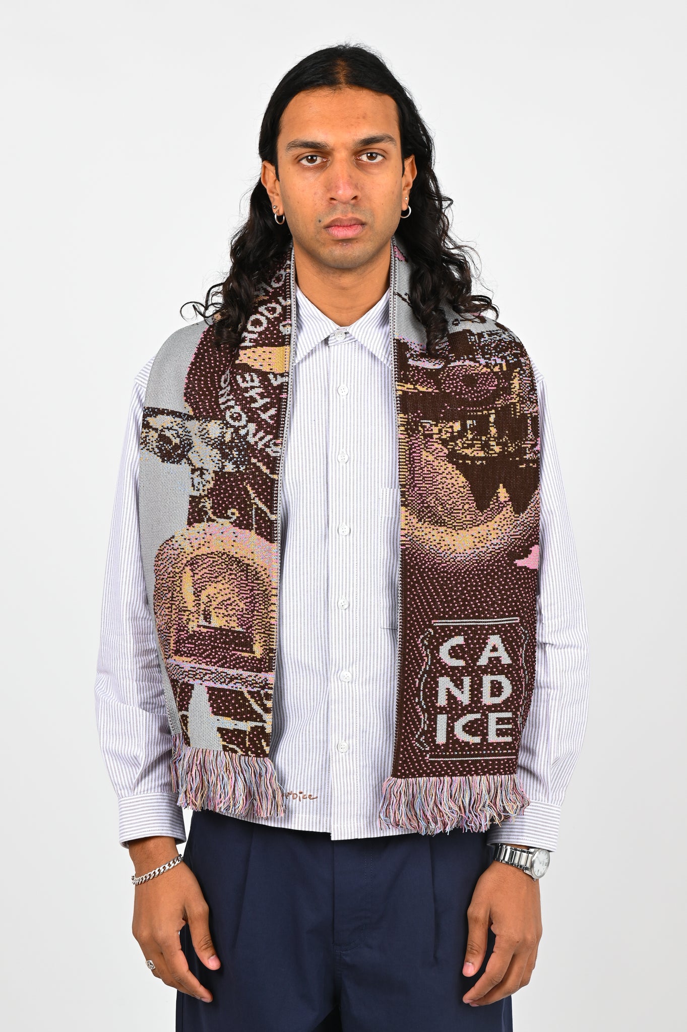 Candice 'Memories' Knitted Scarf