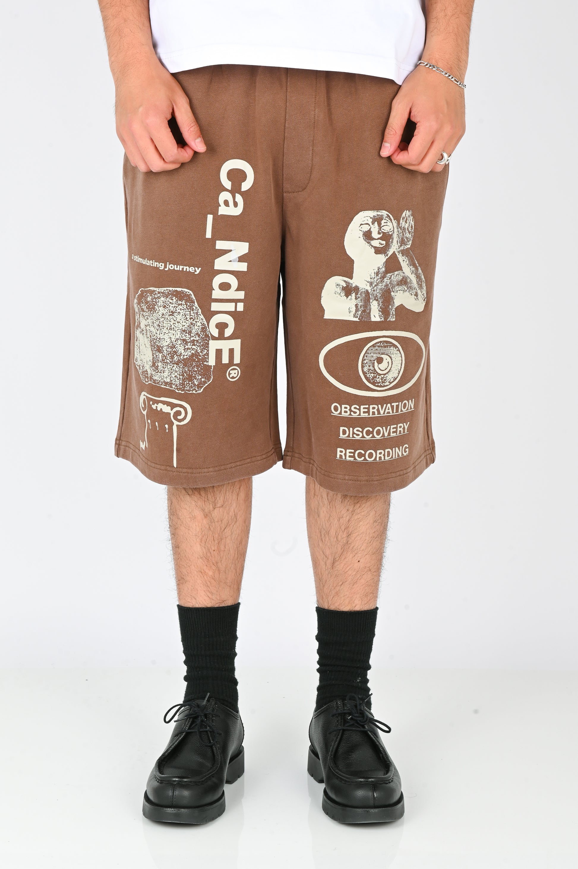 Candice 'Journey' Shorts in Brown