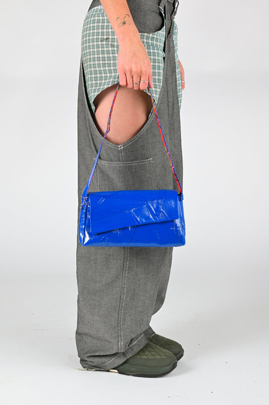 Could Be Something 'Lid' Bag in Cobalt Blue