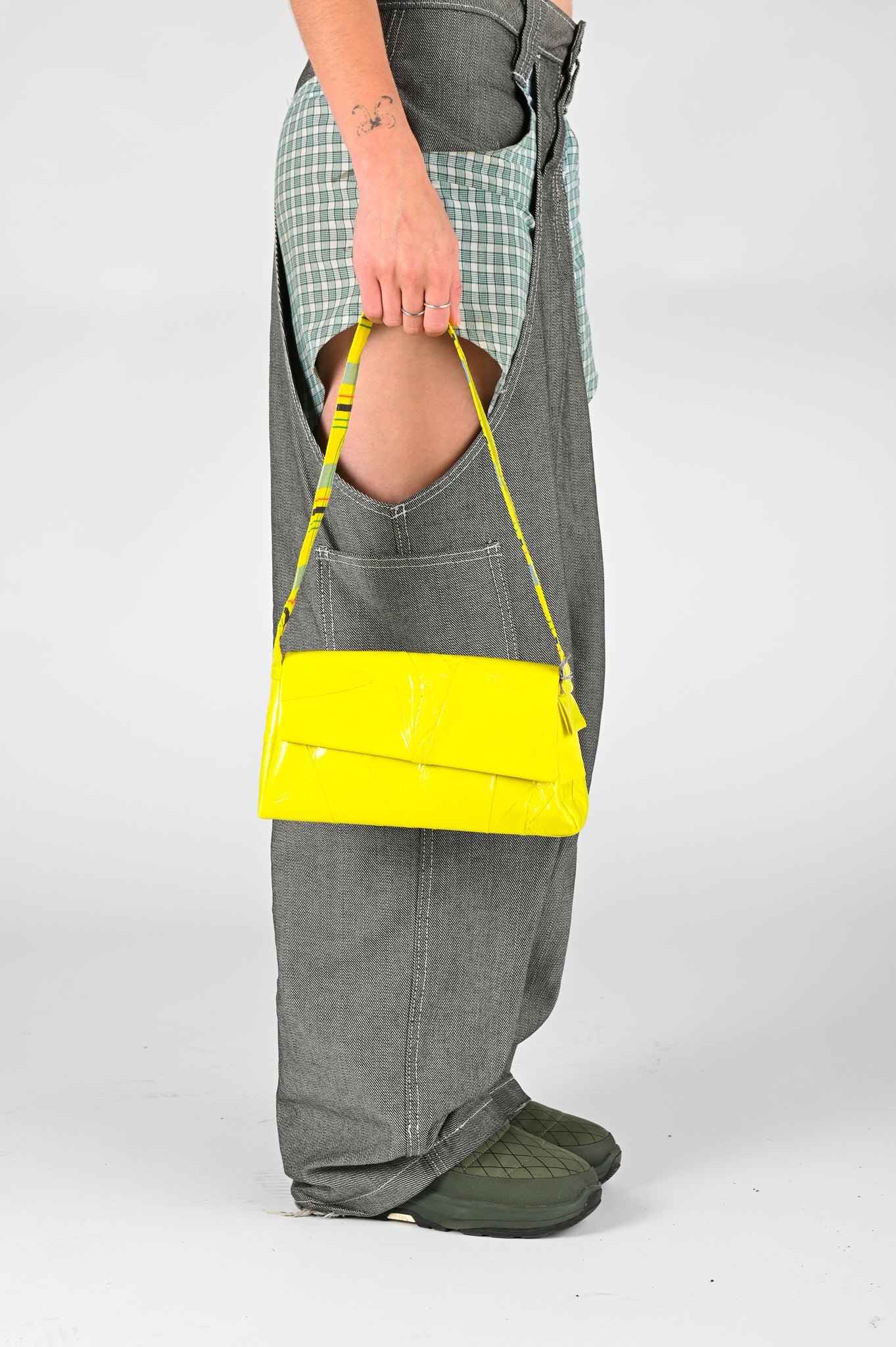 Could Be Something 'Lid' Bag in Yellow