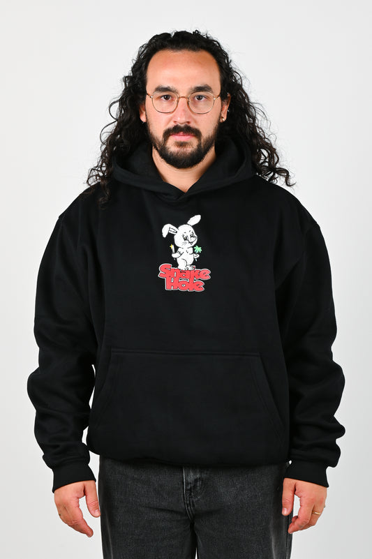 The Snake Hole 'Bad Bunny' Hoodie In Black