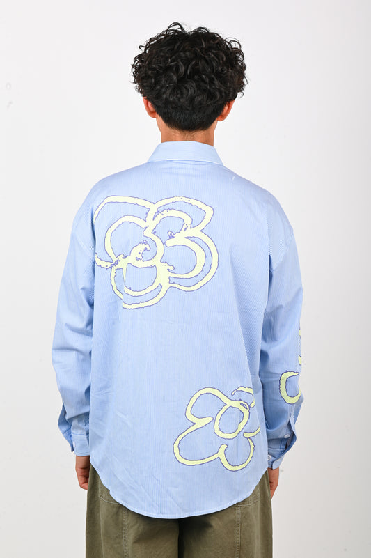 Candice 'Bloom' Shirt in Blue