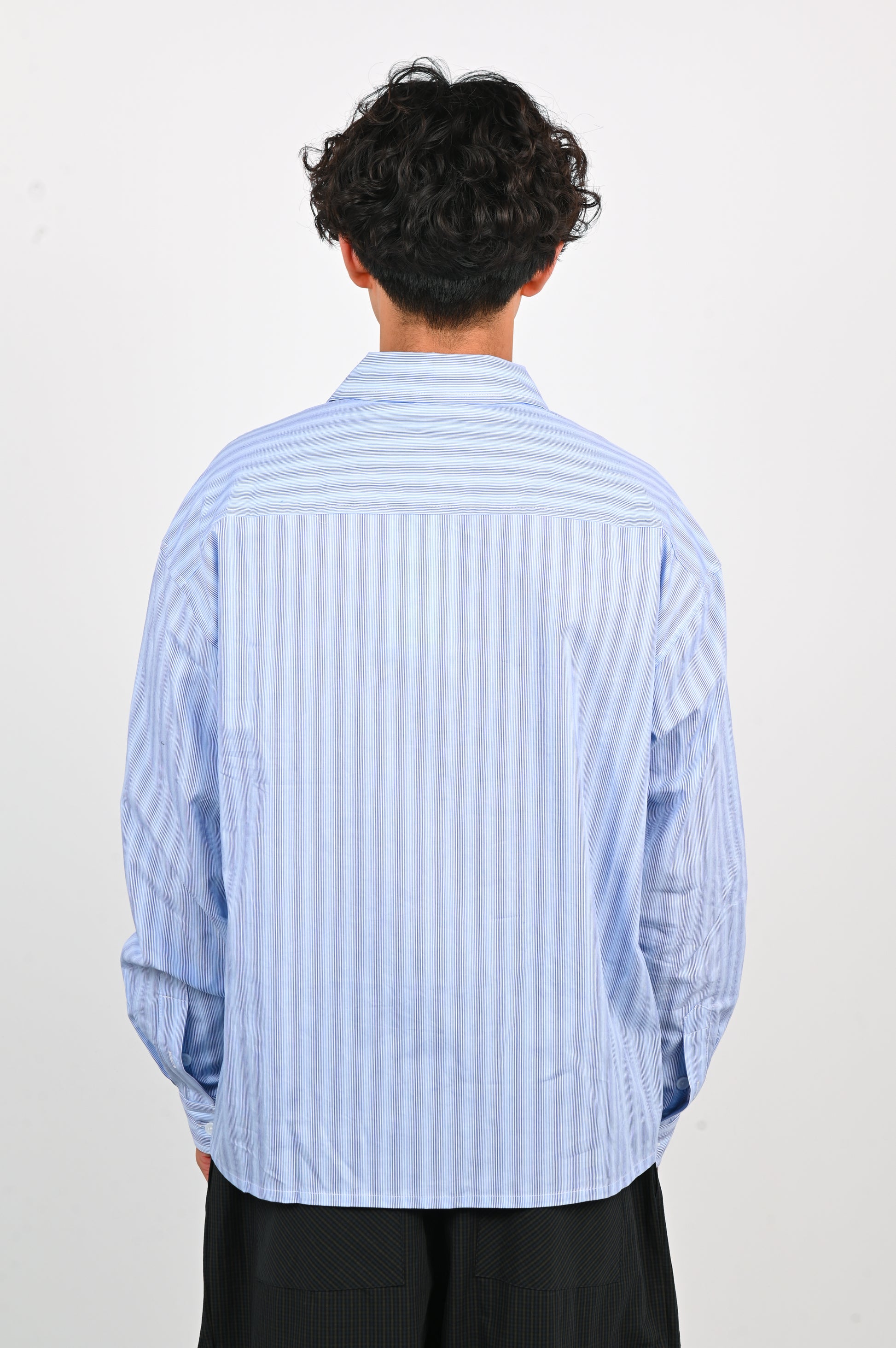 Candice 'Please Hold' Shirt in Blue