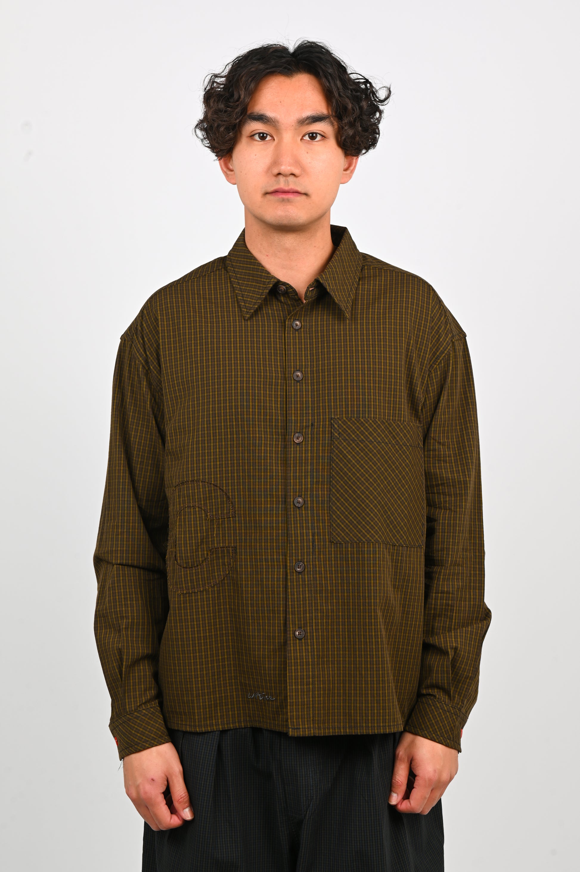 Candice 'Smith' Shirt in Brown