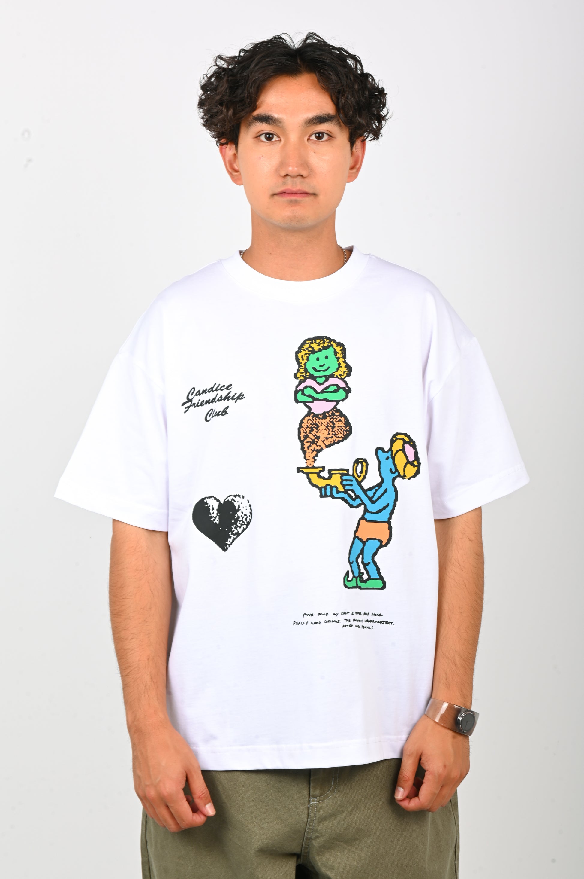 Candice 'Headquarters' Tee in White