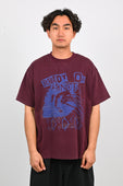 Candice 'Ready' Tee in Maroon