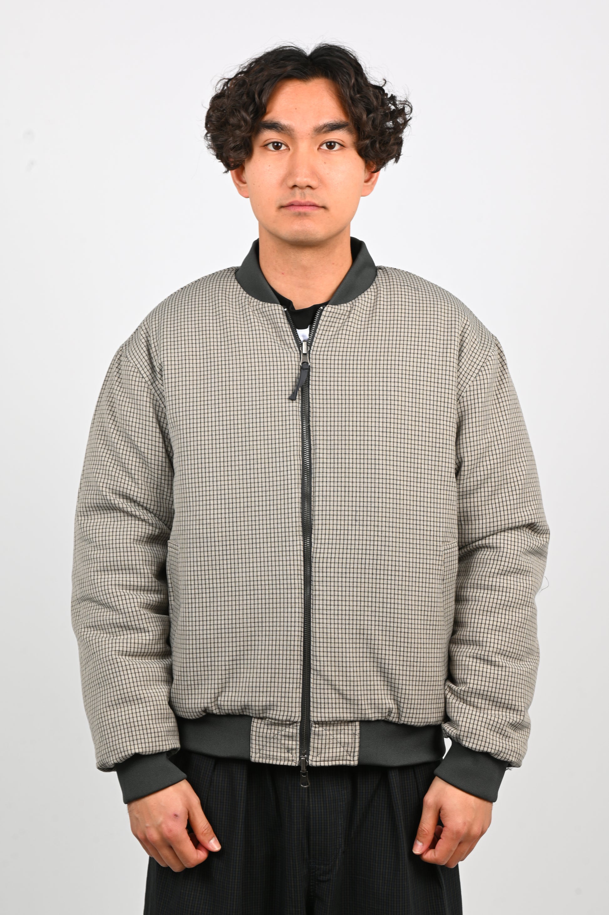 Candice 'Miner' Reversible Bomber in Slate