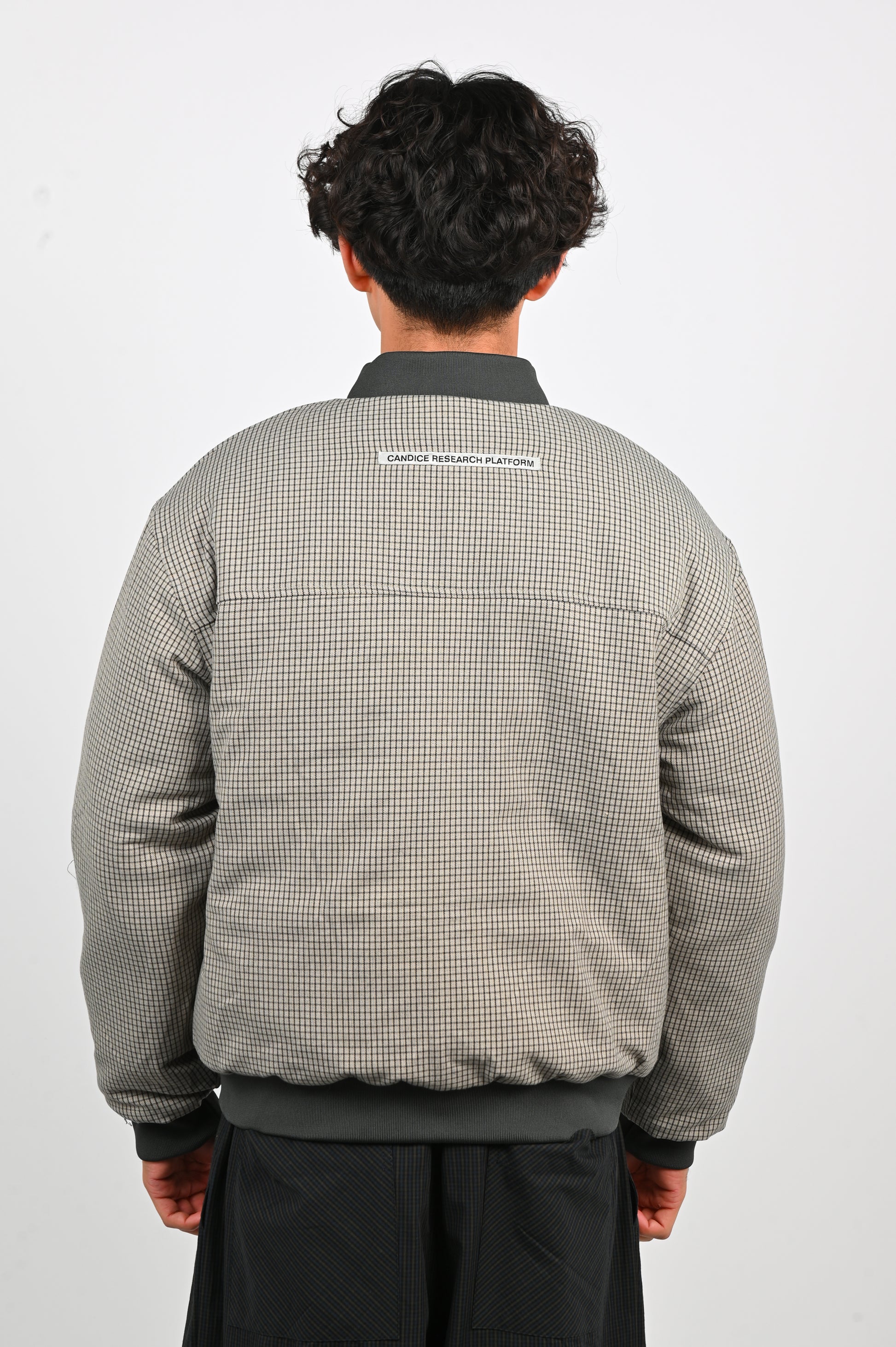 Candice 'Miner' Reversible Bomber in Slate