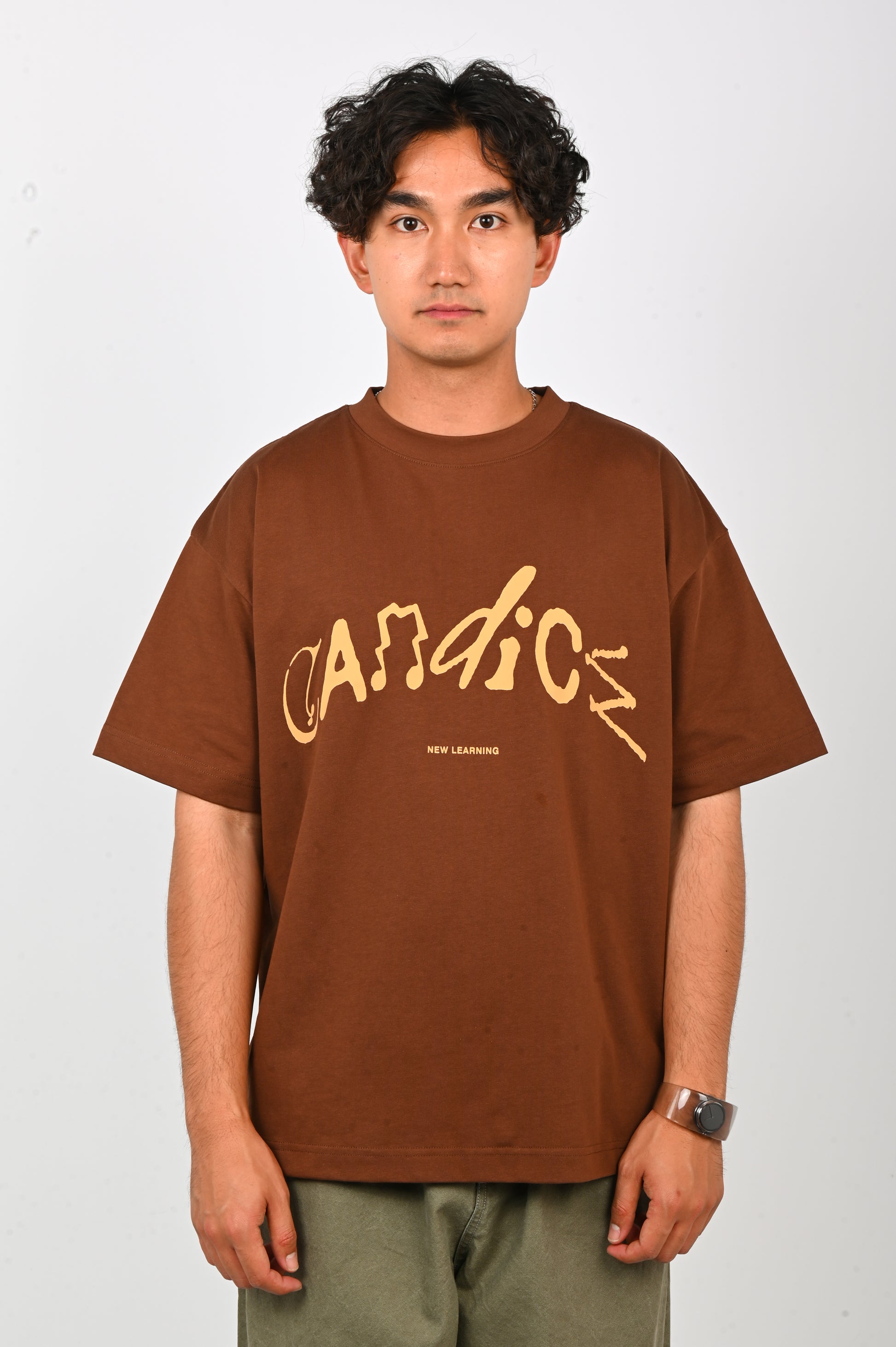 Candice 'Trivial' Tee in Brown