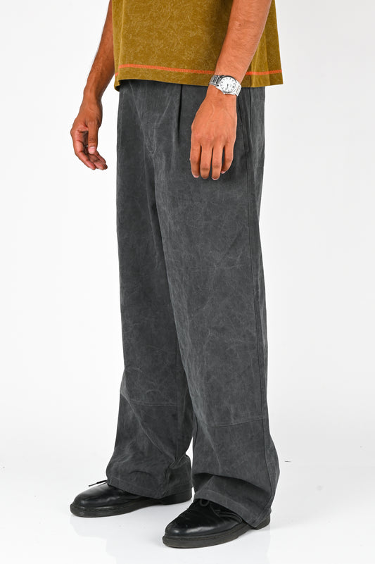 Candice 'Distant' Washed Pleated Pants