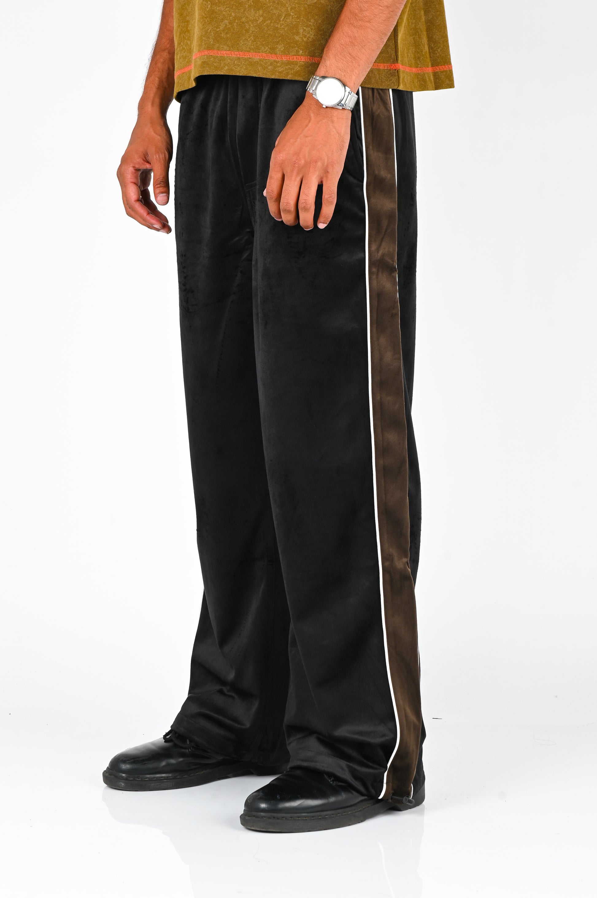 Candice 'Loiter' Velour Track Pants