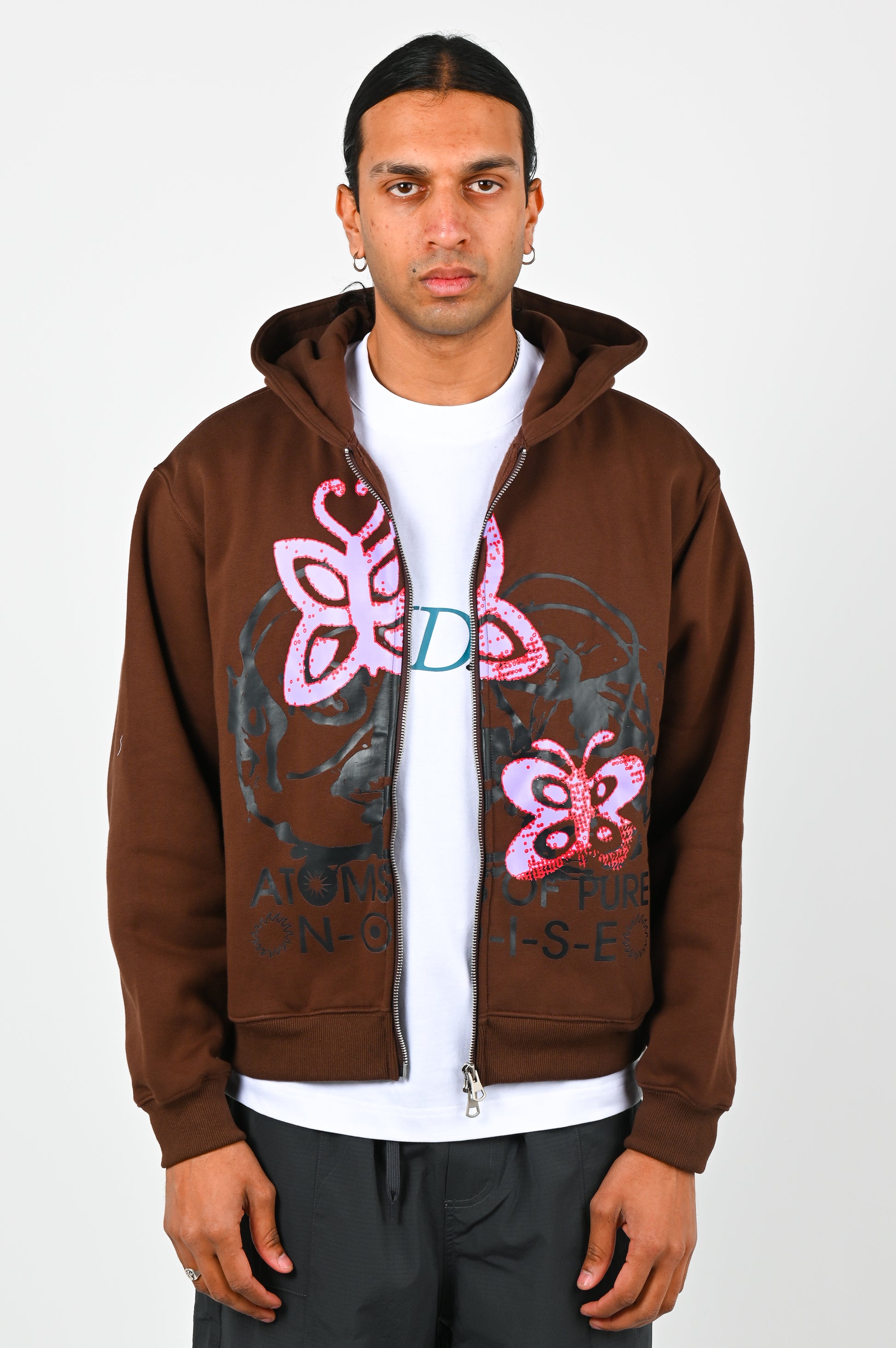 Candice 'Pure Noise' Zip Hoodie