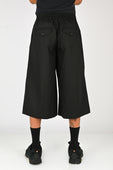 Checks Downtown Hakama Shorts V2 in Black Ripstop