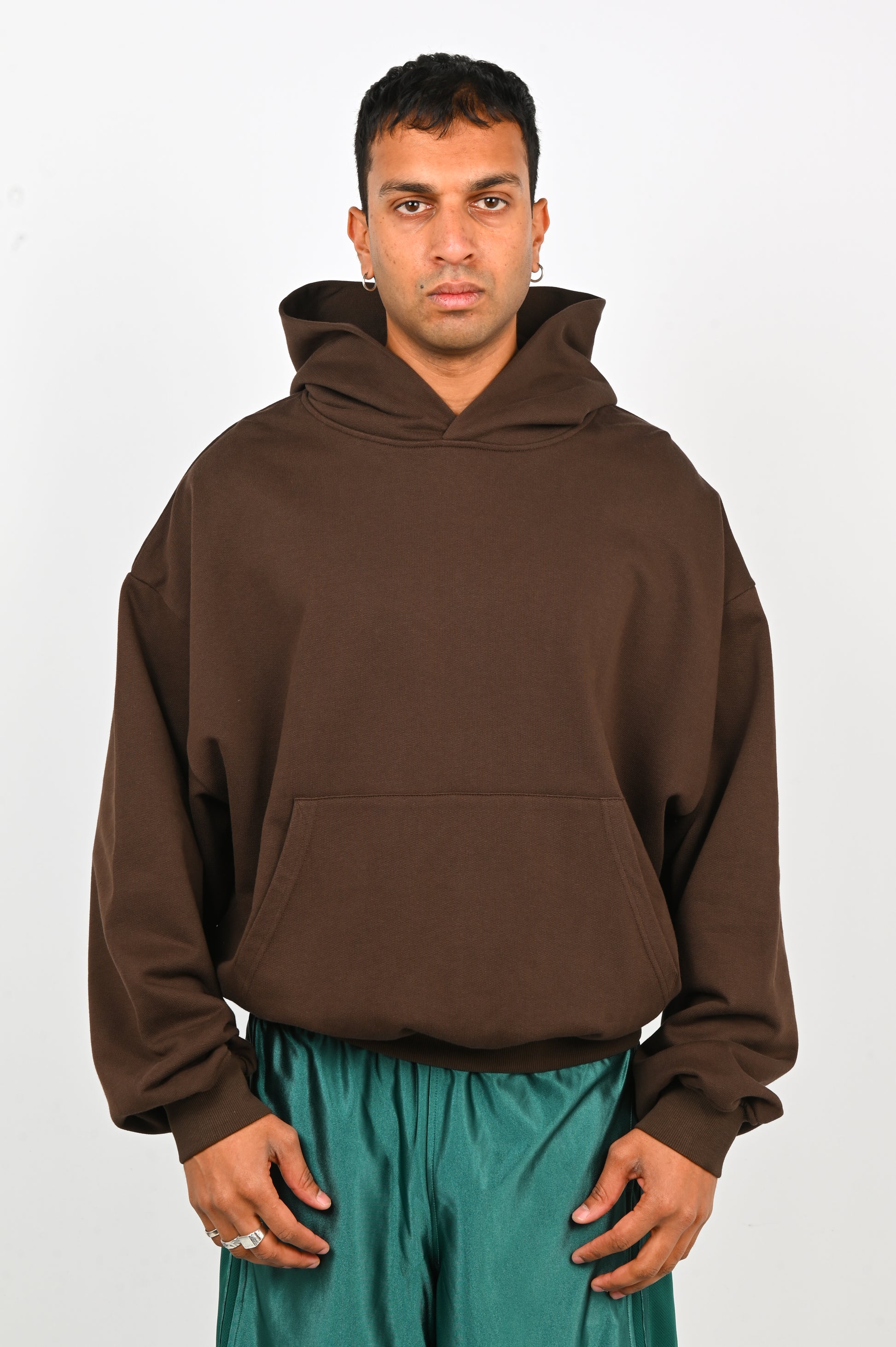 Checks 'Evergreen Hoodie' in Cocoa