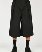 Checks Downtown Hakama Shorts V2 in Black Ripstop