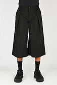 Checks Downtown Hakama Shorts V2 in Black Ripstop